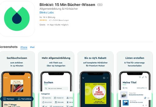 Blinkist-App